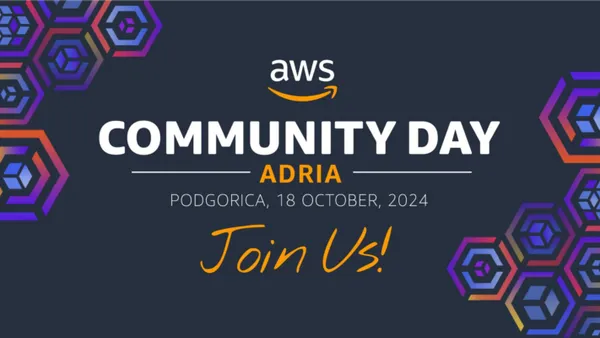 Afisha: Подгорица, Конференция AWS Community Day Adria - Подгорица